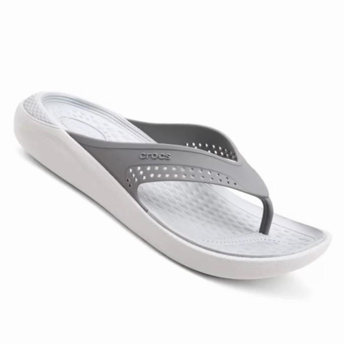 CROCS SANDAL JEPIT PRIA LITERIDE FLIP ORIGINAL CROCS - ABU