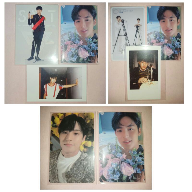 MINGYU SOUNDWAVE LUCKY DRAW SW LD ATTACCA PHOTCARD JAT TC POLA SHIDI MCARD MINWON MEANIE PC SEVENTEE