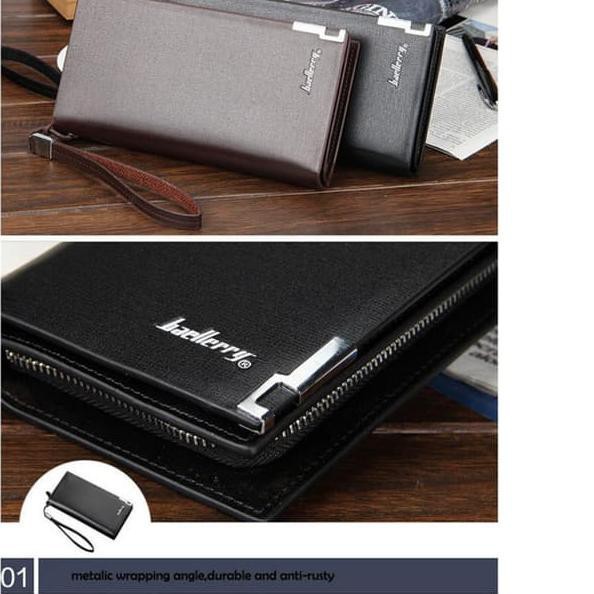 Termurah!! Baellerry Dompet Kulit Pria Kasual Premium Quality Kualitas Terbaik