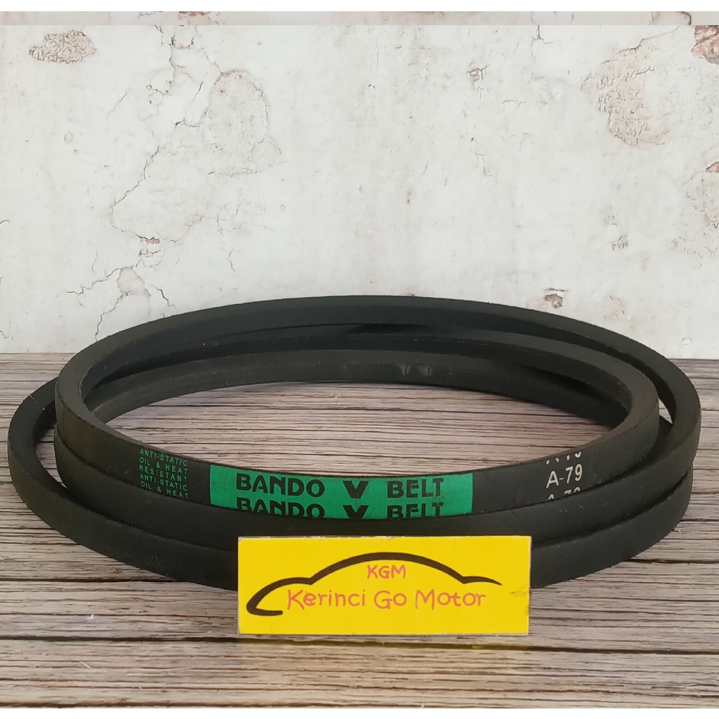 BANDO VAN BELT A-79 V BELT TALI KIPAS A79 FAN BELT VANBELT POLOS A-79