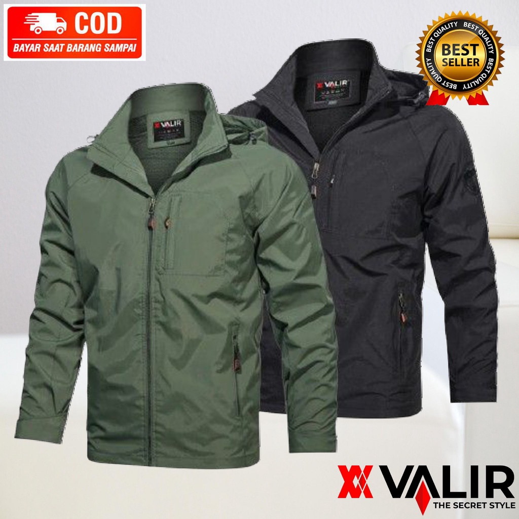 Valir Nazrie Jaket Pria Waterproof