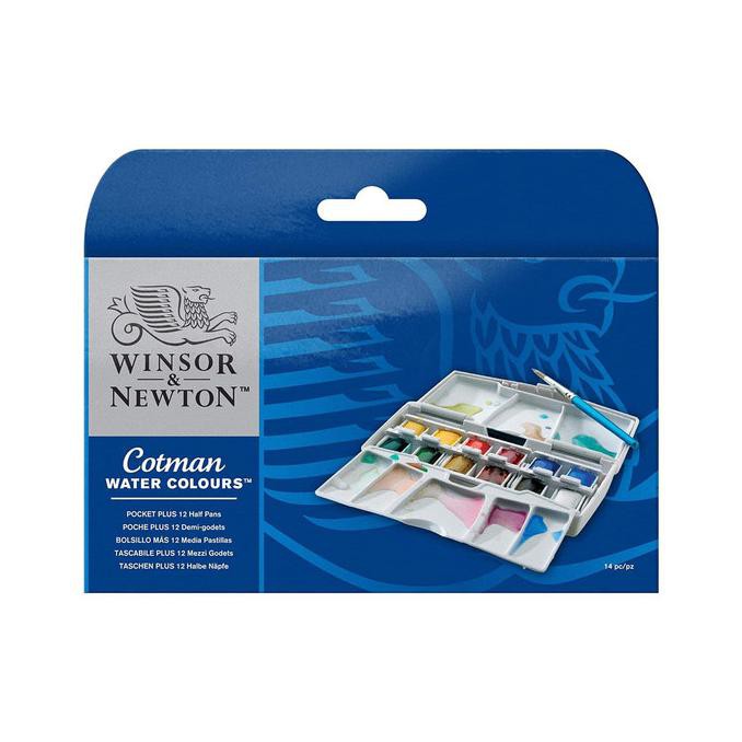 

Sale! Cotman Water Colours Pocket Plus 12 Half Pans Terpercaya
