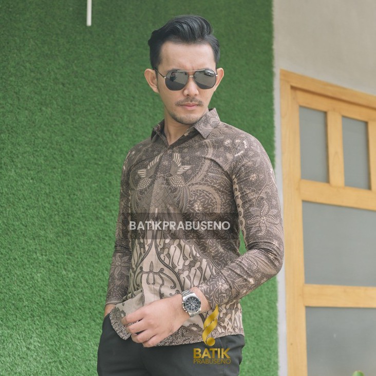 BATIK PRABUSENO RAFINDA KEMEJA BATIK PRIA LENGAN PANJANG SLIMFIT