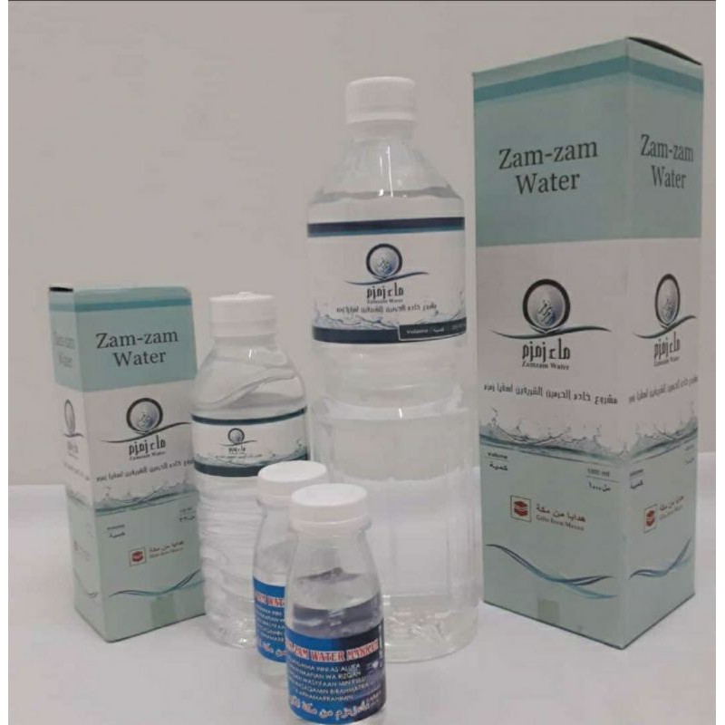 

AIR ZAMZAM ASLI ORIGINAL IMPORT 80ml - OLEH OLEH HAJI DAN UMROH