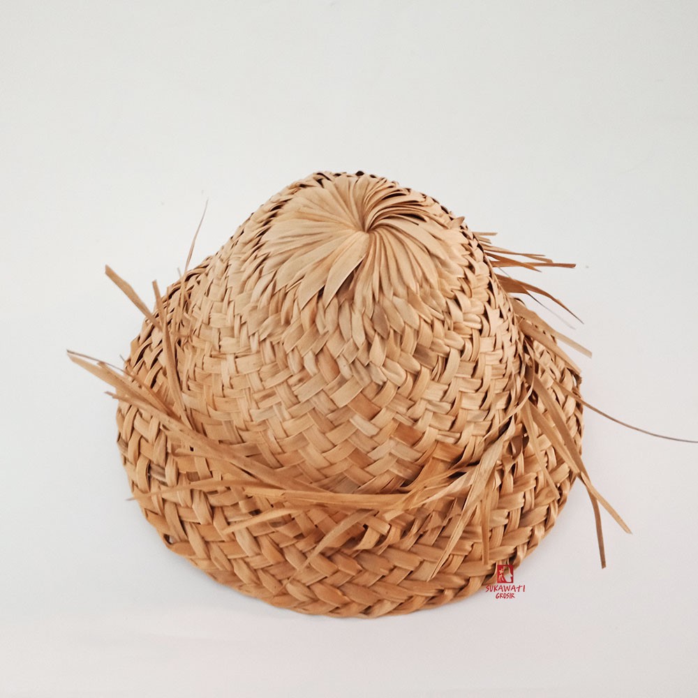 Topi Anyaman Pak Tani - Topi Petani Bali