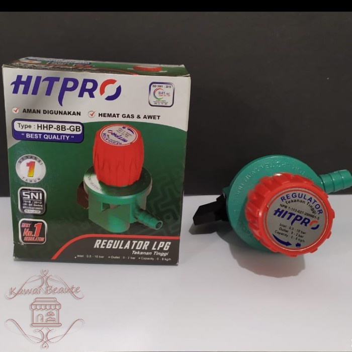 HITPRO Regulator HP 8B GB Kepala Gas / Regulator High Pressure HH -8A-GB / Regulator Tekanan Tinggi