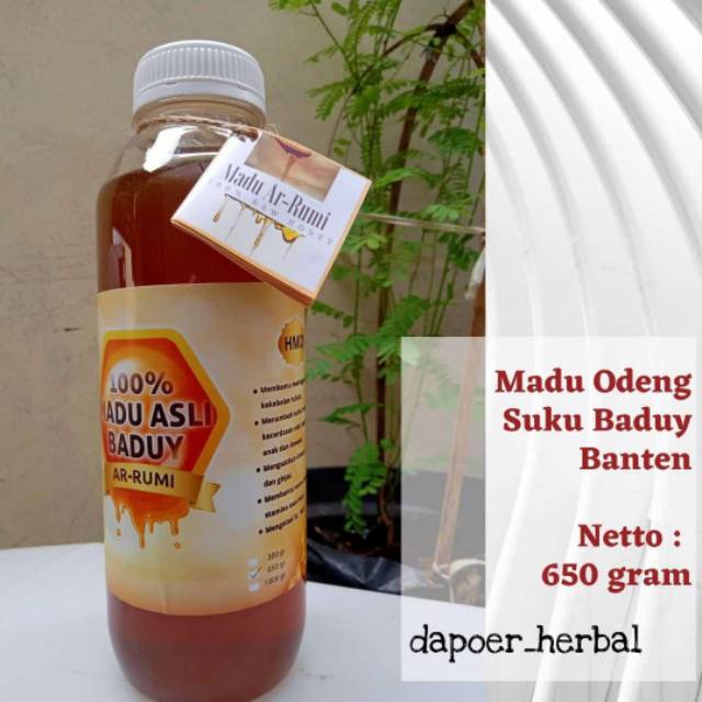 

Madu baduy murni 650 gram telah uji lab