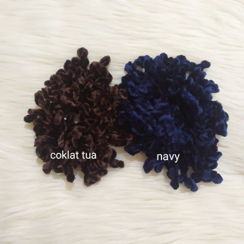 Termurah Ikat Rambut Ubur Ubur / Kuncir rambut bulu-1