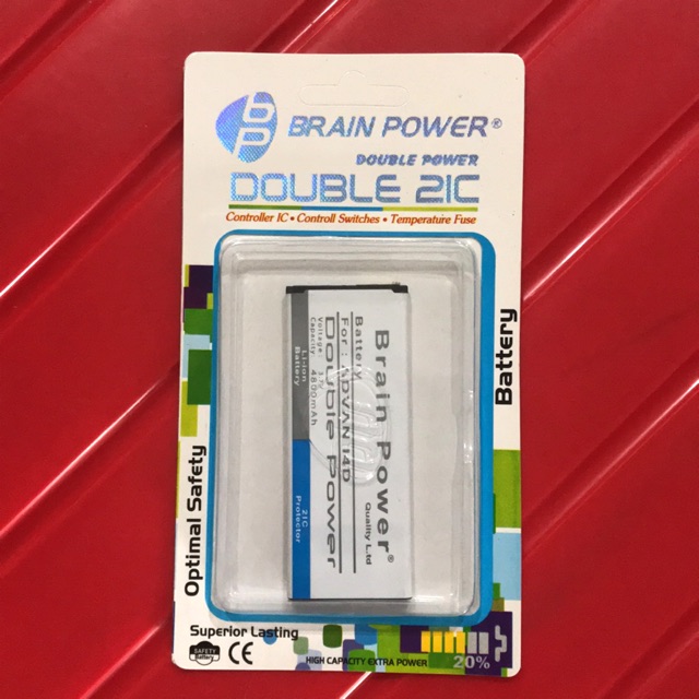 Batre battery Advan i4D Brain power