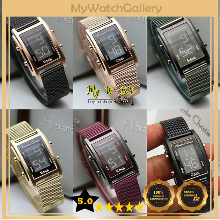 Jam Tangan Alexandre Christie Original Wanita AC 9334 LH Diameter 2,7 cm