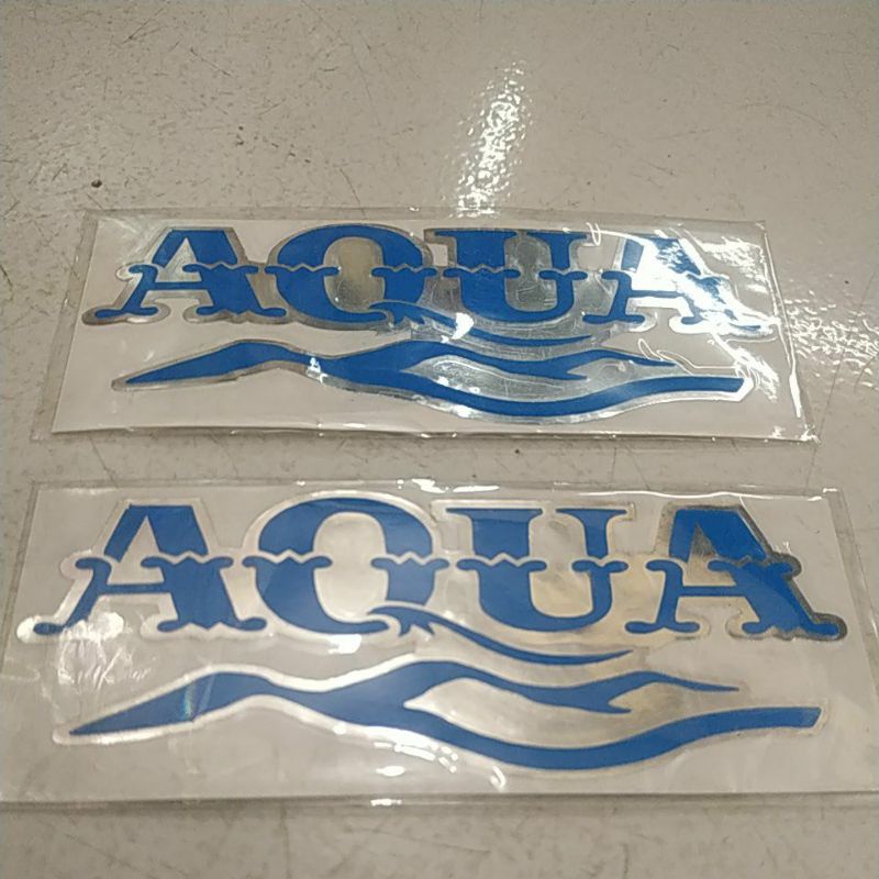 stuker Cutting AQUA, stiker Aqua, stiker Cutting AQUA mitir, mobil,biotol, Galon dll