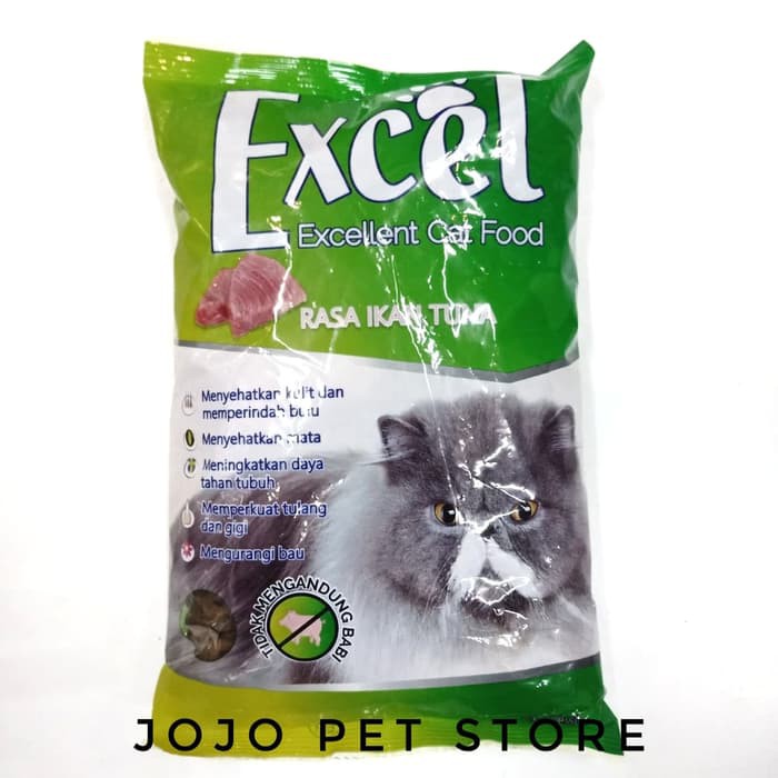 Excel Cat Food 500gr / Makanan Kucing / Cat Food / Cat Dry Food