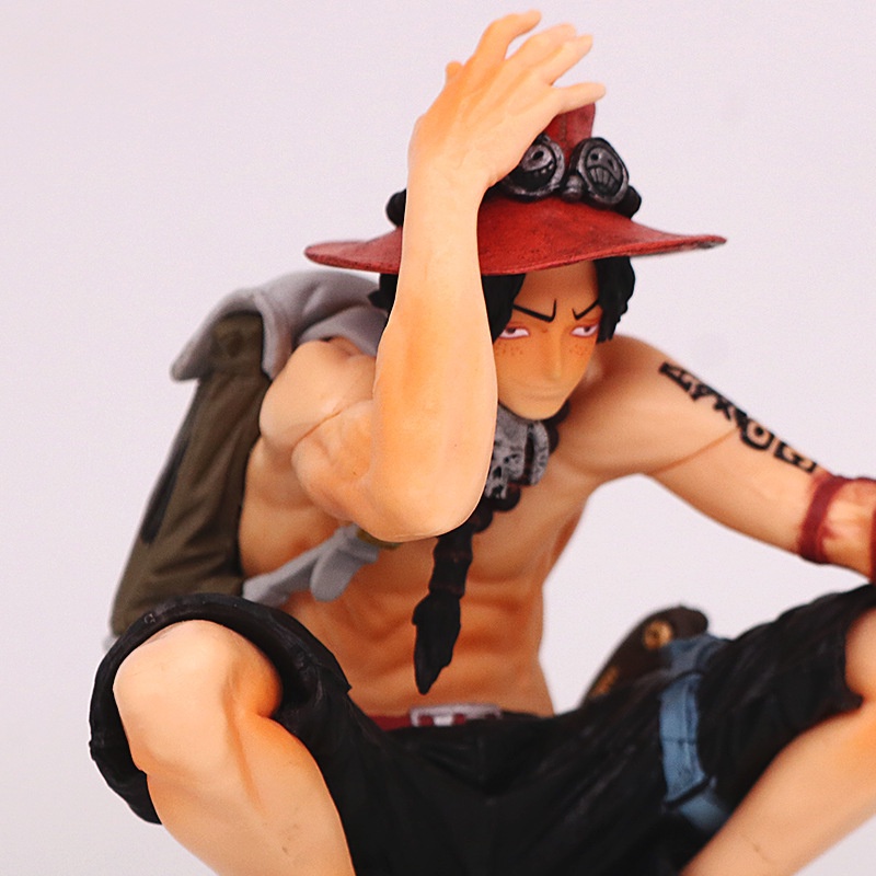 Action Figure Karakter Anime One Piece Portgas D Ace Ukuran 13cm