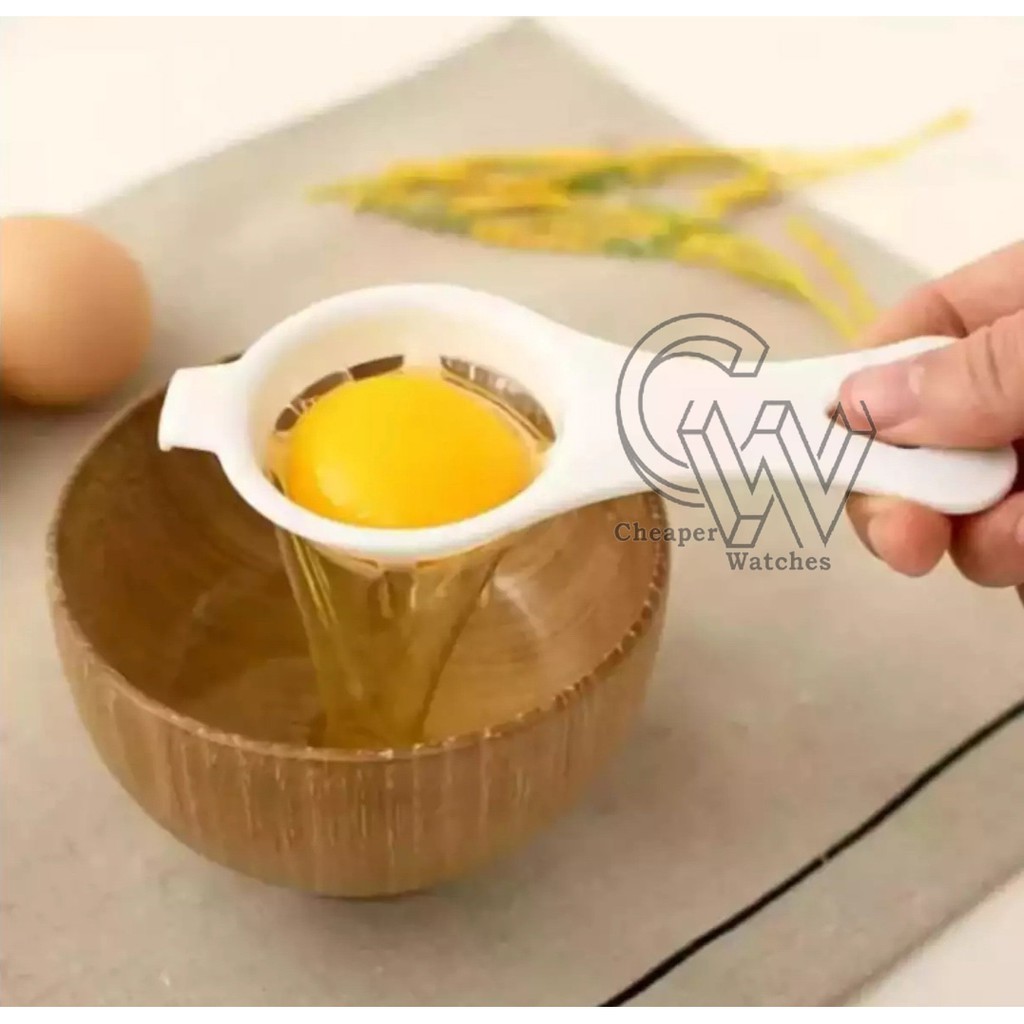 Cheaper-Alat Pemisah Telur Putih Dan Kuning Sendok Saringan Telur Egg Separato