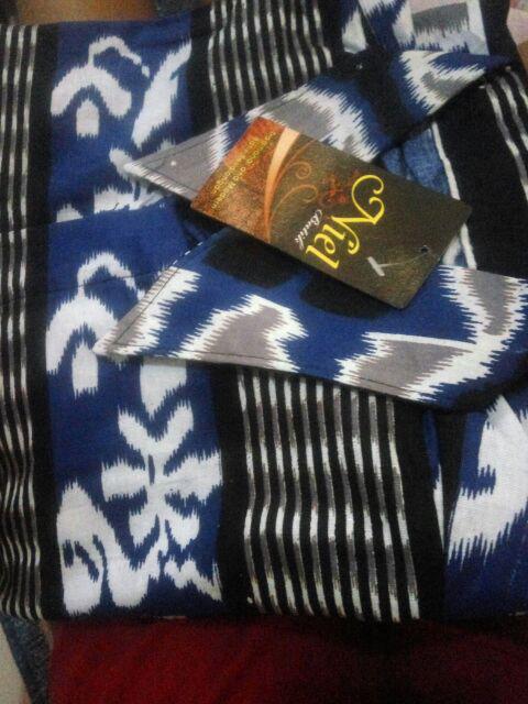 Gamis Batik Jazzy Motif Tenun Songket Tribal Big Size Jumbo Xxl Ld 110 Seragam Batik Kerja Murah