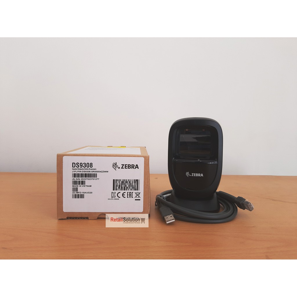 Barcode Scanner USB 2D QR Code Zebra DS9308 / DS-9308 / DS 9308