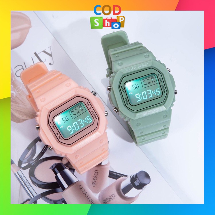 COD -  J5041 Jam Tangan Wanita Student Waterproof Digital Watch / Jam Fashion Korea Style Digital