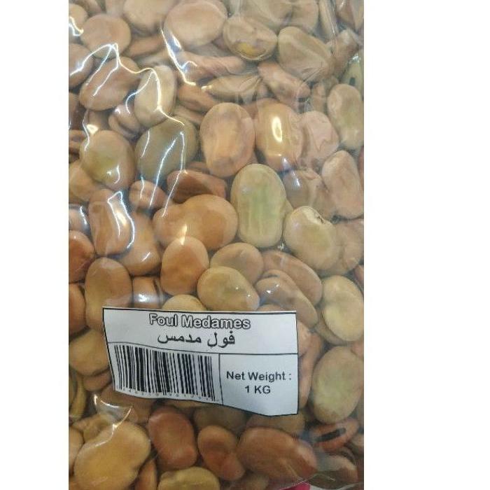

Foul Medames / Fava Beans 1 KG KACANG ARAB Timur Tengah Menu Sarapan Roti atau Cemilan IMPOR Saudi