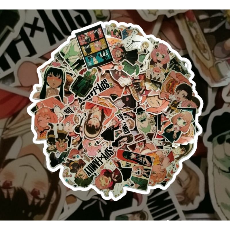 

Stiker Anime Spy X Family 50 Pcs