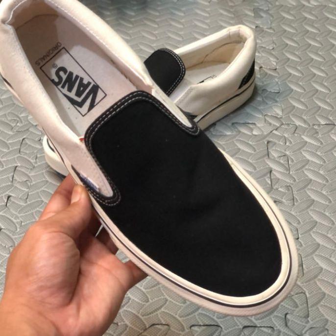 vans slip ons cream
