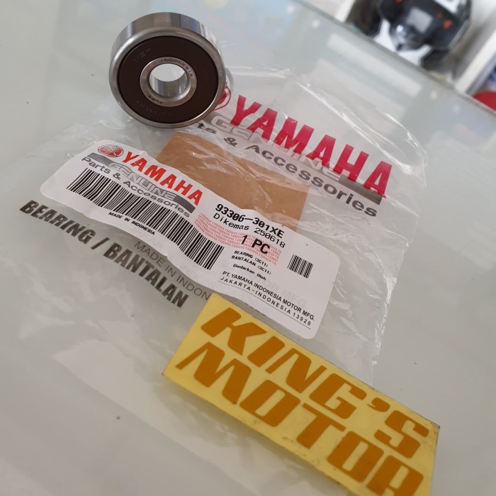 BEARING, LAHER RODA BELAKANG YAMAHA 6301 ASLI YAMAHA ORIGINAL YAMAHA GENUINE PARTS Original