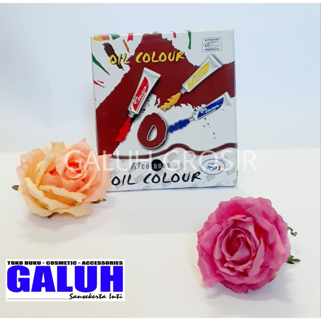 

Cat Minyak/Oil Colour 18 Warna POP1
