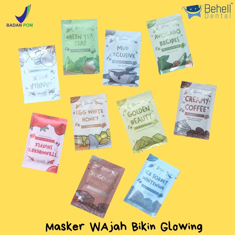 ORIGINAL 10GR LEA GLORIA MAS BPOM // LEA MASKER LEA GLORIA MASKER WAJAH ORGANIK // LEA TRAVEL SIZE MASKER ORGANIK WAJAH // Masker Bubuk Pencerah Wajah // Glowing // Wash Off Mask // Dibilas Di Bilas