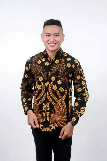 NEW ARRIVAL DISTRO BATIK PRIA BORDIR SOGAN HRB026 BATIKAF NOTOARTO BATIK IPNU-IPPNU HEM PRIA Bel