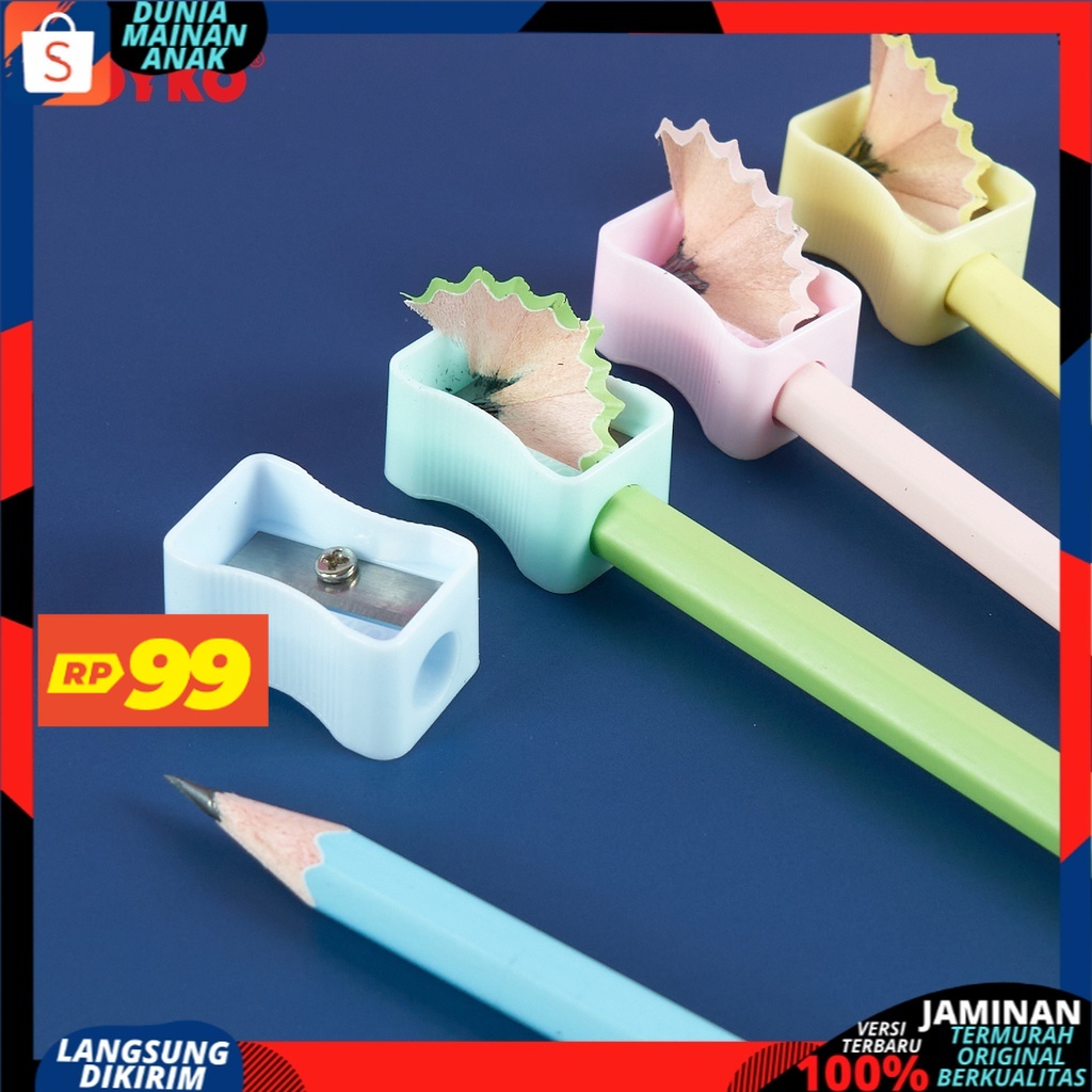 ( PROMO 99 ) Serutan Sharpener Rautan Joyko SP-362PTL Pastel Color Termurah