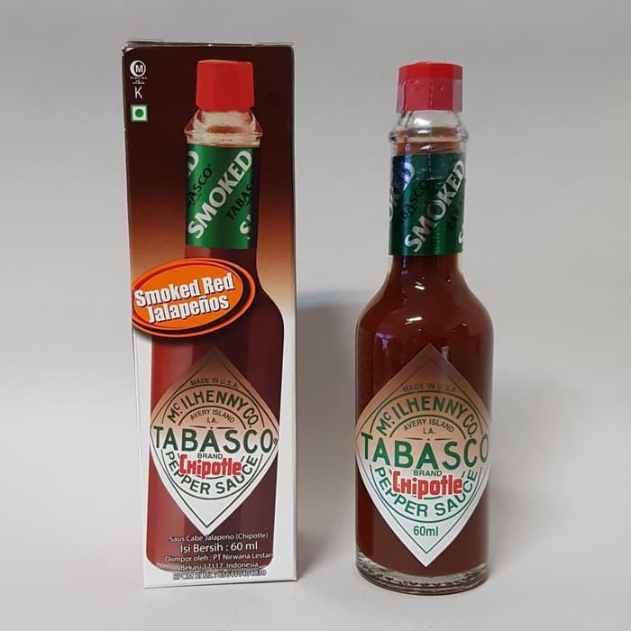 

Tabasco Chipotle Pepper Sauce / Smoked Red Jalapenos 60 ml