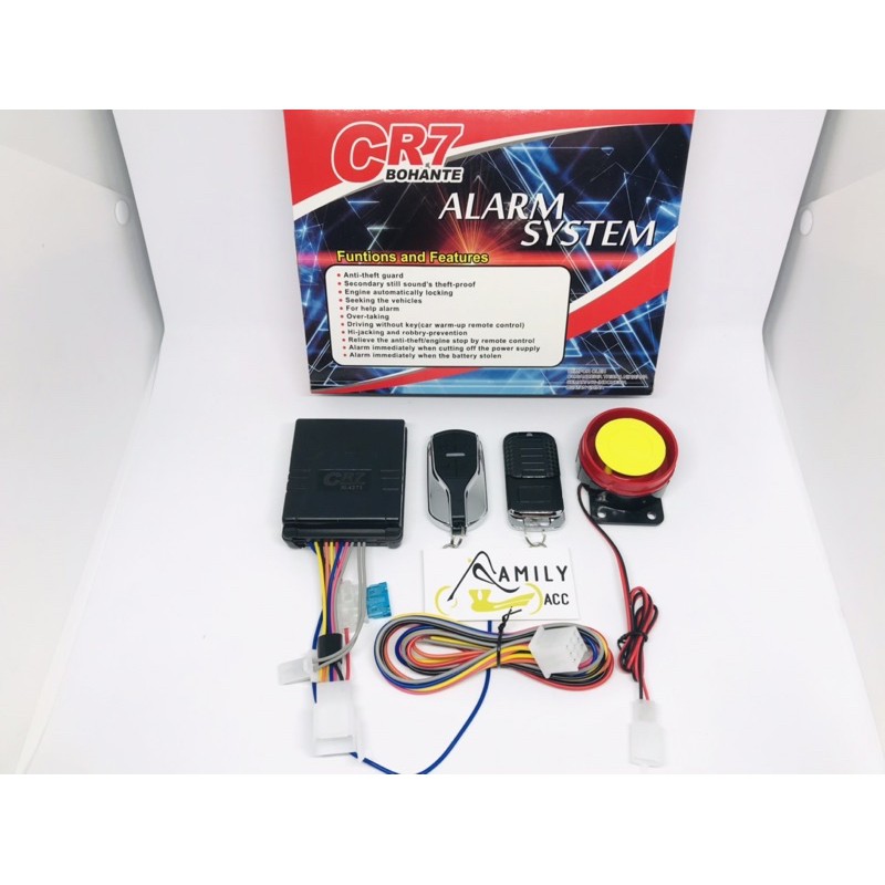 Alarm Remote Motor Cr7 / Gembok Motor dan Mobil Aerox Nmax Pcx Beat Vixion DLL