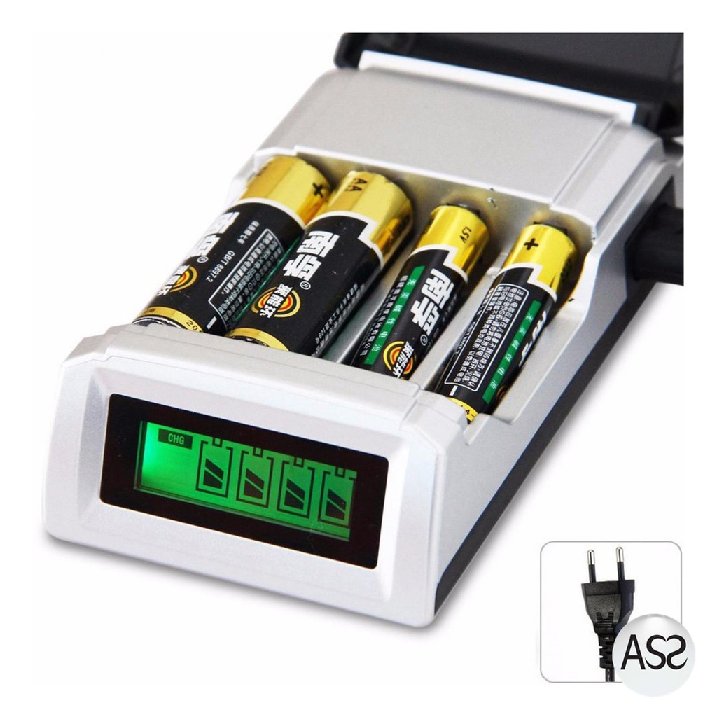 ASS Shop - Taffware Charger Baterai Smart Intelligent LCD 4 Slot - C905W