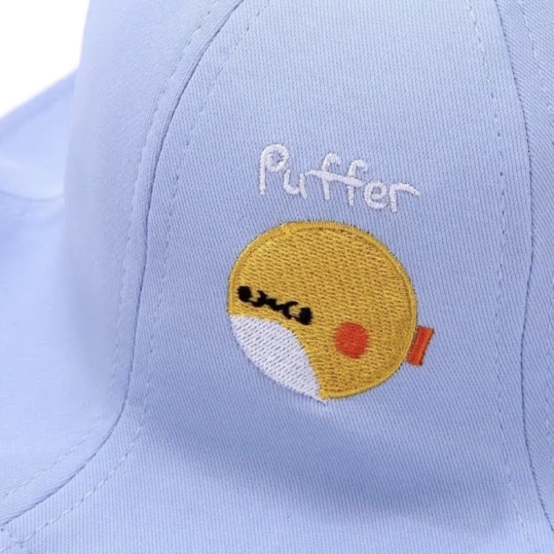 Topi Bucket Balita Baby Cute Puffer