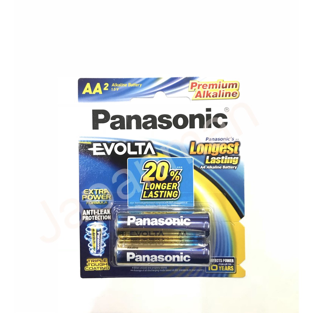 Jual Baterai Aa Panasonic Evolta Alkaline Pack Shopee Indonesia