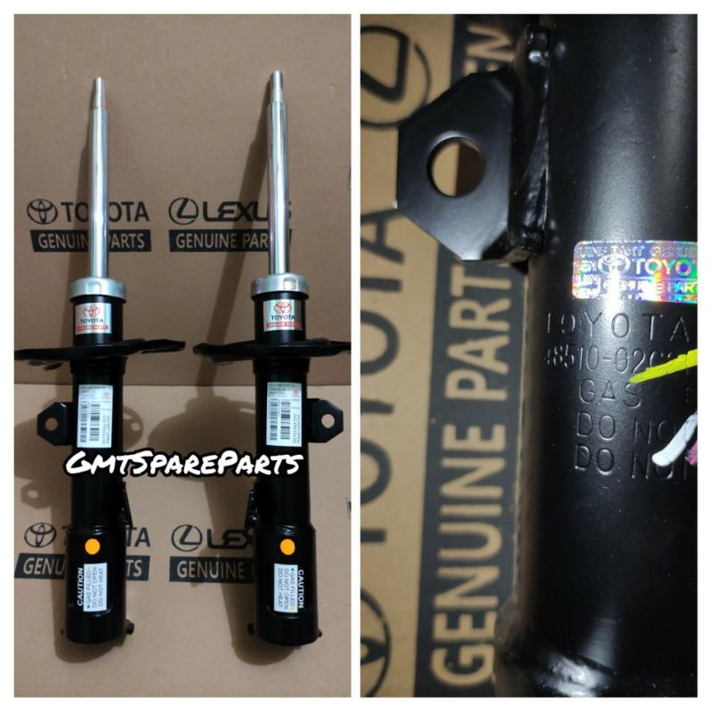 shockbreaker Shock absorber toyota Altis depan gen 1  tahun 2002 2003 2004 2005 2006 toyota original