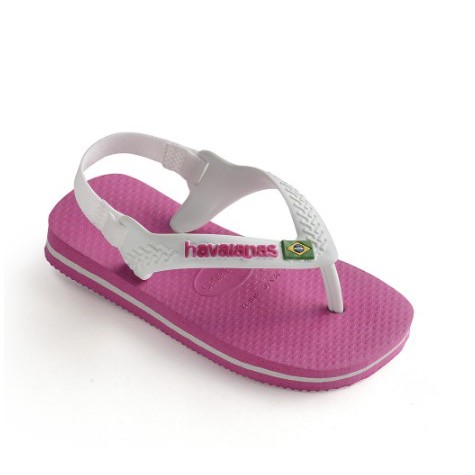 Havaianas Baby Brasil Logo Holly Havaianas N.B. Brasil Logo Cf 0064-Hollywood Rose Sendal Anak