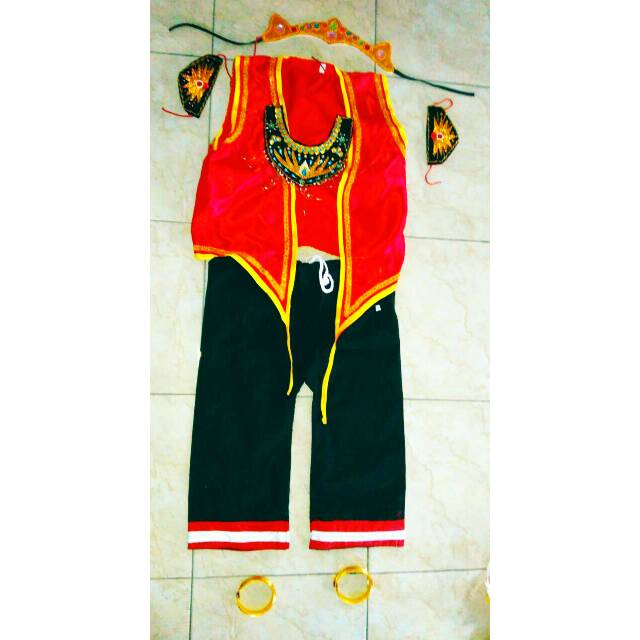 Paket baju ganong ganongan SD