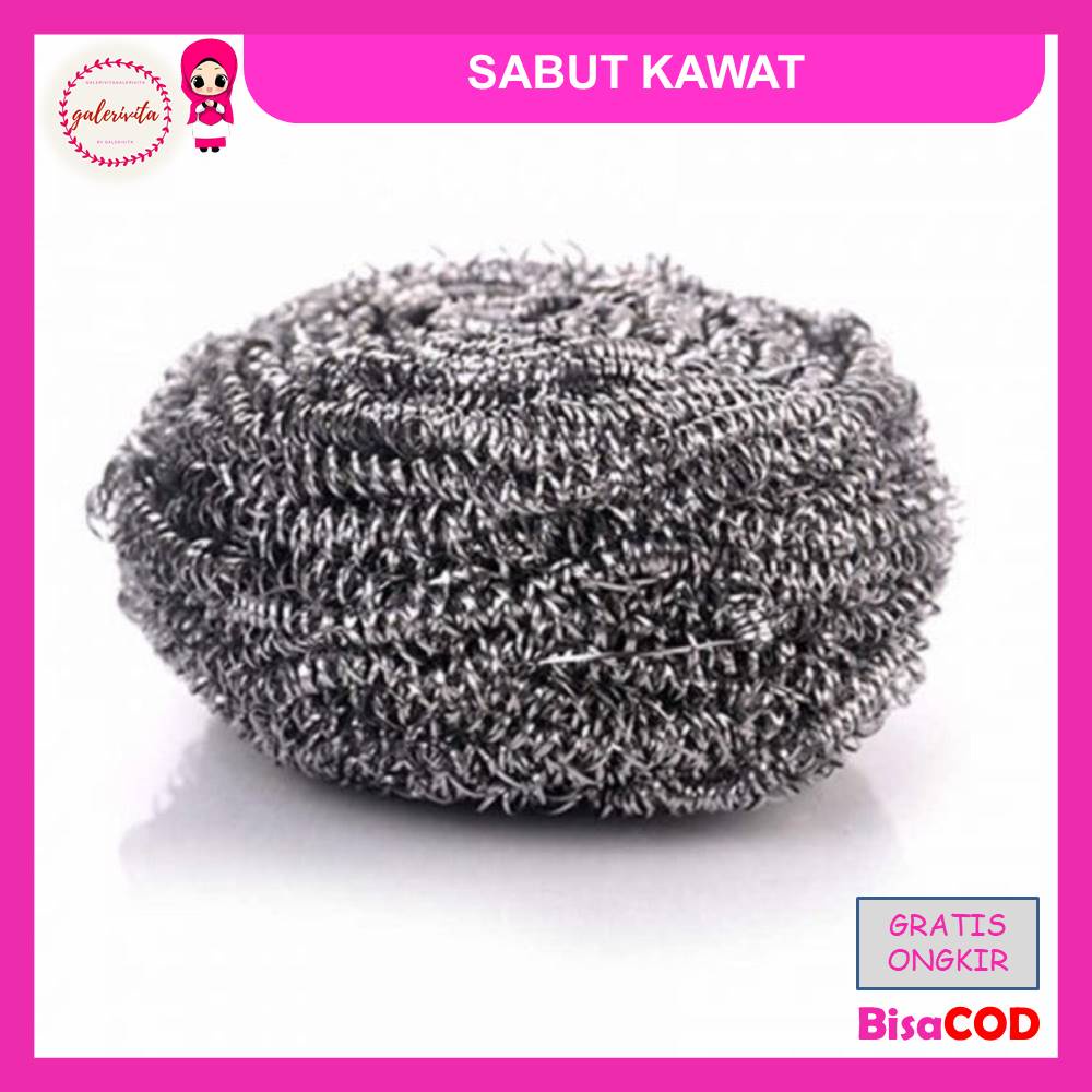 Sabut Kawat Cuci Piring / Sabut Kawat Donat / Sabut Cuci Piring Kawat / Sabut Kawat Stainless