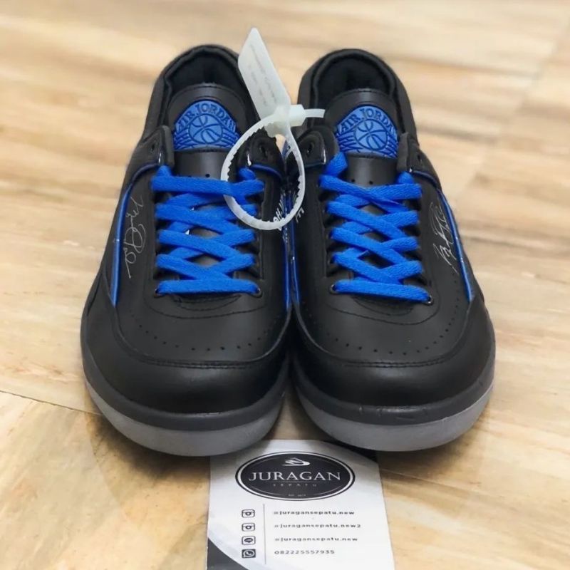 Air Jordan 2 Retro Low SP x Off-White &quot;Black/Varsity Royal&quot;