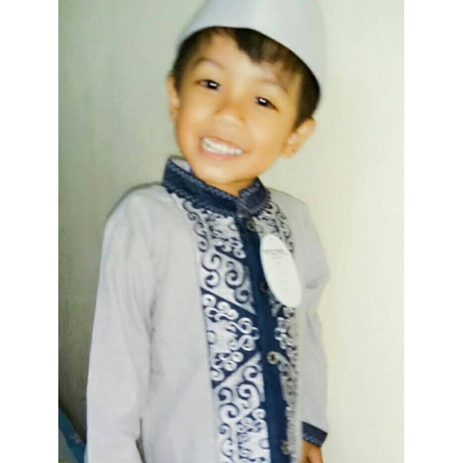 baju koko anak termurah setelan koko anak vizar kecil (baju koko&celana semi levis) ready stock