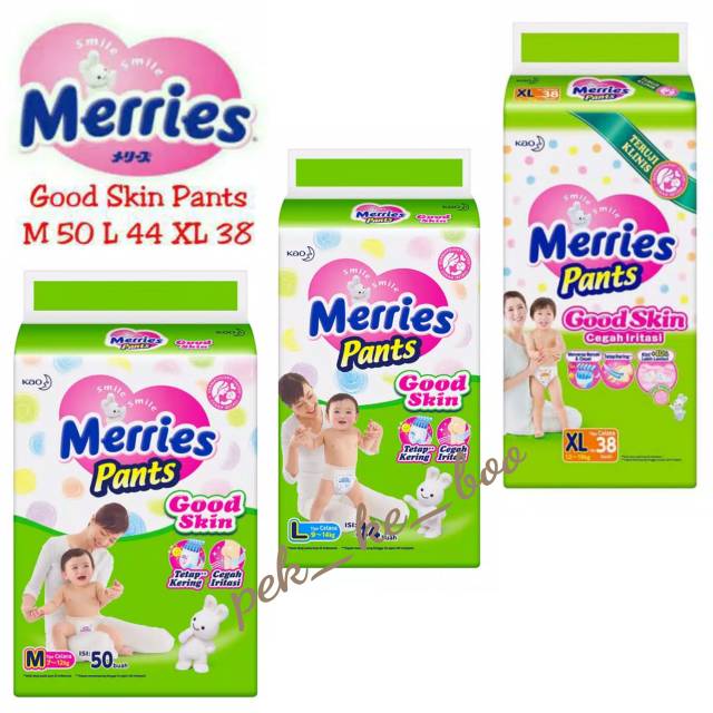 Jual MERRIES Pants M50 , L44 , XL38 Indonesia|Shopee Indonesia