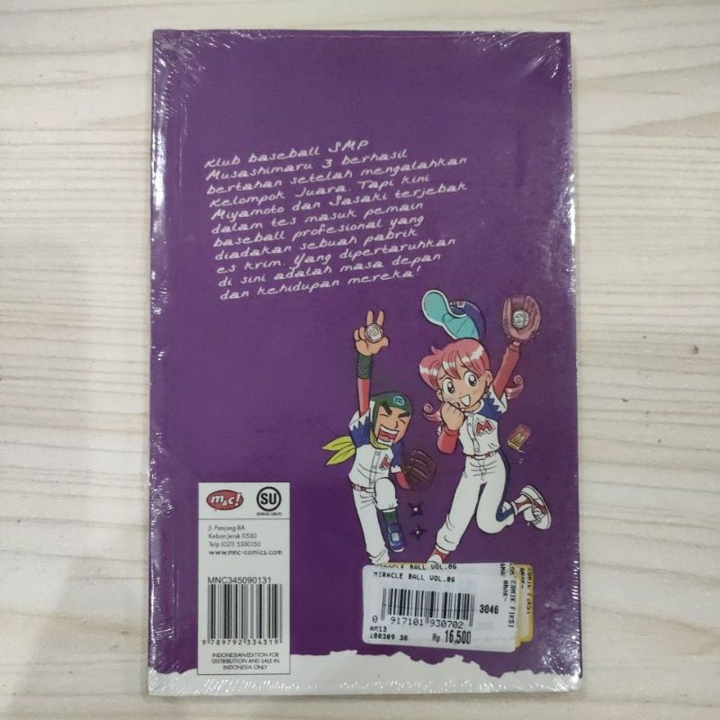 komik miracle ball vol 1,5,6