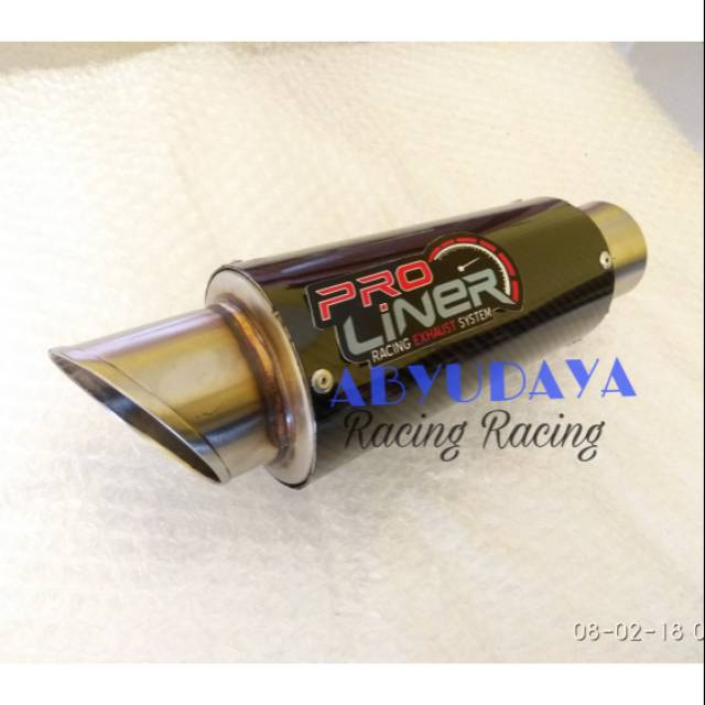 Slip on knalpot racing pro liner ninja 250 r25 mt 25 new cb150 new cbr150 cbr250 ninja rr mono
