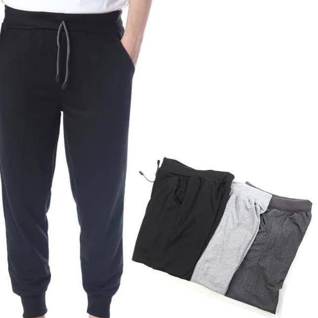 Update Merakyat Celana Jogger Polos Babyterry Celana Training Sweatpants Premium