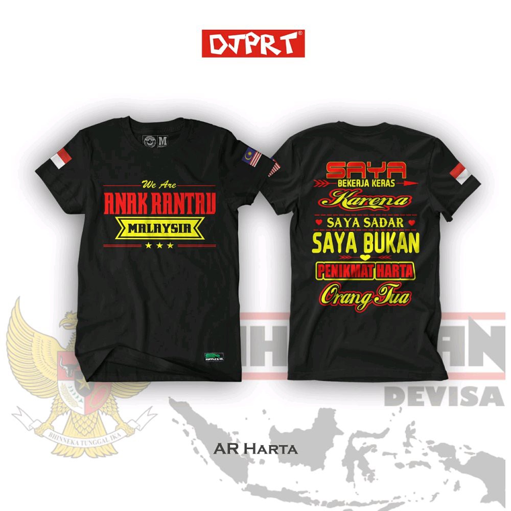 Big Sale Kaos Anak Rantau Malaysia Shopee Indonesia