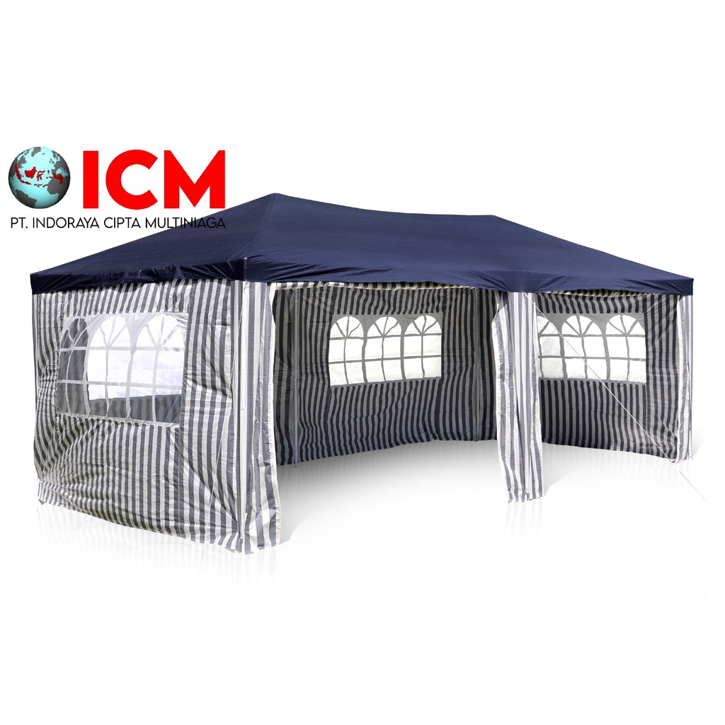 Tenda Lipat 6x3 Tenda Jualan Pameran Bazar Gazebo