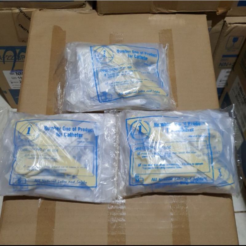 condom catheter/kondom kateter/number one s/m/l