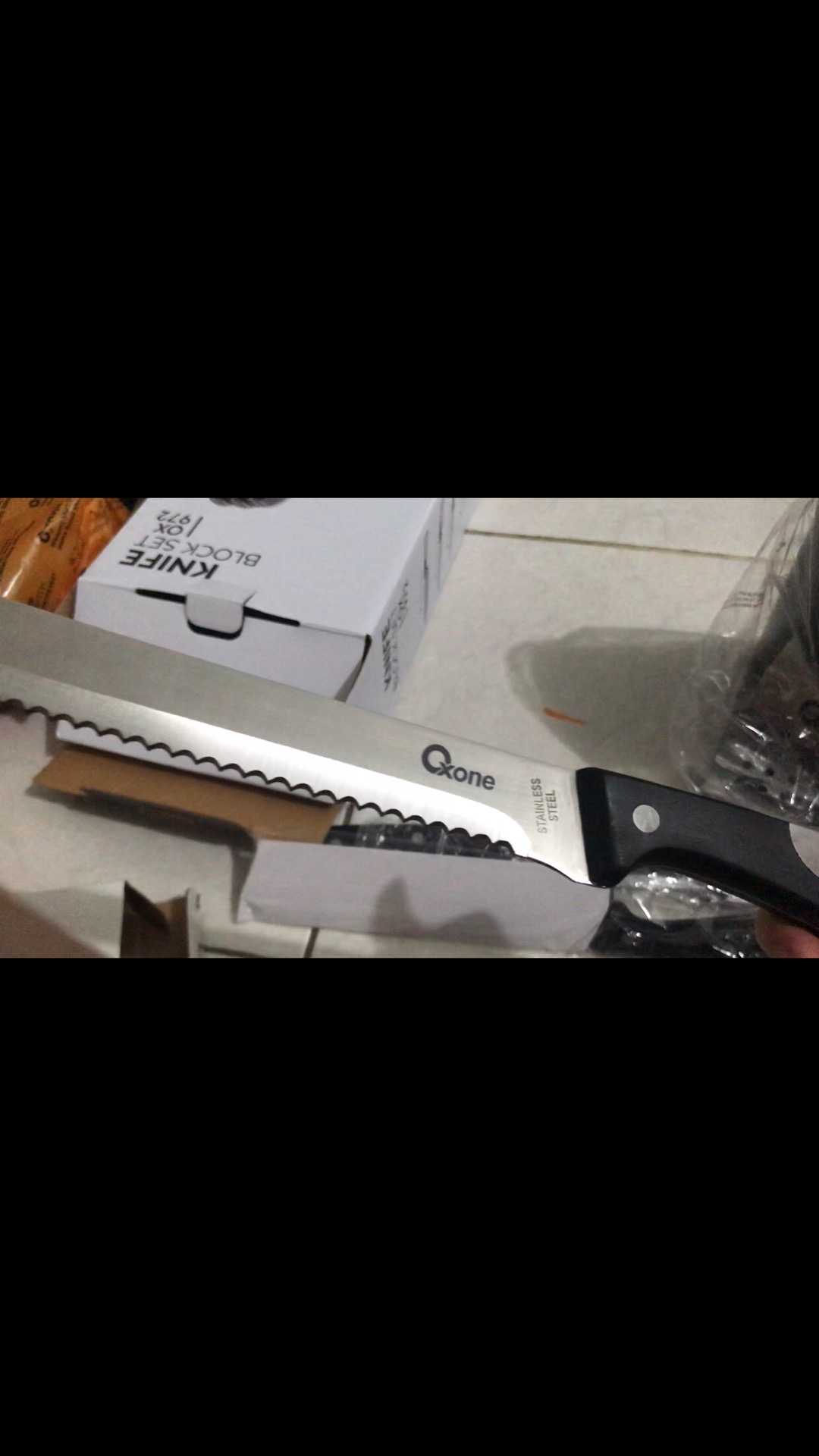 Oxone Ox-972 Pisau Dapur Knife Block Set