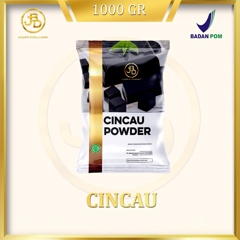 Bubuk Minuman CINCAU Powder 1 KG - JBD | HALAL