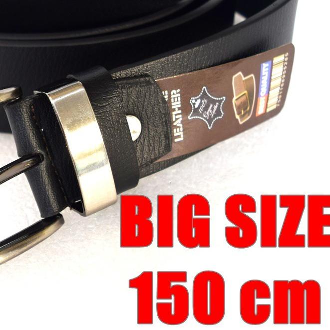 ➲ Sabuk / Ikat pinggang Pria Kulit Big Size 150cm ☆